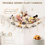 Jumbo Plush Hammock Cute Stuffed Animal Storage Toy Net Holder Net Wall Decor