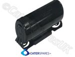 UNIVERSAL MOTOR START CAPACITOR & BRACKET 100UF / 125MF CAPACITY 330V 100/125