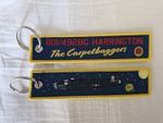 Remove Before Flight style WW2 USAAF B-24 Liberator Carpetbaggers Woven Keyring