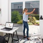 d-c-fix Tinted Heat & Glare Protection 90cm x 2m Static Cling Vinyl Window Film