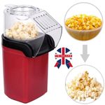 Electric 1200W Popcorn Maker Machine-Fat Free No Oil Healthy Hot Air Popper HOT