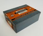 Johnsons Ferraniacolor Metal Box - Collectible Display Prop - Vintage