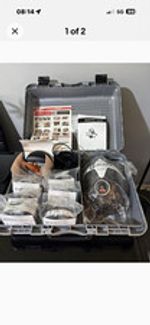 Scott Phantom Vision Full Face Respirator Mask Kit PF 25 Size M/L