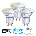 Ledvance Smart LED GU10 Light Bulb Alexa Google WiFi 5W 2700K Warm White 3 Pack