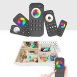 1/4/8 Zone RF Remote Control For Single Colour/CCT/RGB/RGBW/RGB+CCT LED Lights