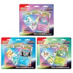 Pokemon TCG Prismatic Evolutions Tech Sticker Collection Set of 3