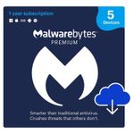 Malwarebytes Premium Standard 2026 5 PC Mac iOS Android Devices 1 Year (EMAIL)