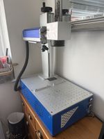 30W Fiber Laser Engraver Marking - 200*200 Laser  Engraving Metal / Non Metal