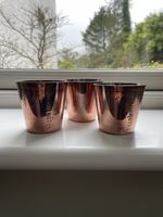A Trio Of  Small Copper Jelly Moulds