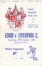 Leigh v Liverpool City 1965/6 (29 Jan)