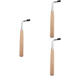 3Pcs Reliable Piano Spanner Tool Assorted Color Durable Tuning Accessory
