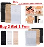 Bra Extender 3-Row (2/3/4 Hook) – Adjustable for Maternity Strapless & Tight Bra