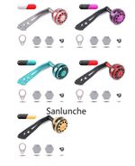 5colour Baitcasting Power Handle Metal Fishing Reel Handle Knob Grip Replacement