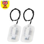 2pcs Vibration Motors DC 12V 4000RPM Vibrating Motor W/ Shell&Wire 58x44x30mm