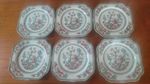 @Look@Rare@Jo@ Bro@ indian Tree Tea Set square plates PC 