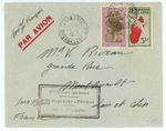 Madagascar 1911 Cover from Comptoir National D'Escompte, Tana, to Saumur, France