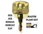 Bomag B06 14607 Key JCB Excavator Master Plant Digger & Dumper Industrial Key