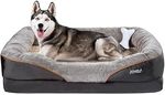 JOYELF Large Memory Foam Dog Bed, Orthopedic Dog Bed & Sofa with Removable