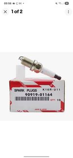 Denso toyota 1.4-1.8 Petrol hybrid Engine Spark plugs  x4  9091901164