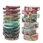 Retro NEW 20 Rolls Gilding Christmas Washi Tape DIY Scrapbooking Paper Adhesive