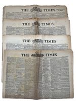 The Times Newspaper  London Bundle Originals - 1941/47/48 - 1953 Coronation Spec