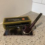 Charatan Grosvenor 212 - NOS London Double Comfort Stem w/ Dunhill Era Box