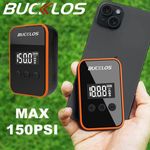 150 PSI Bicycle Mini Electric Pump MTB Bike Air Inflator Presta Schrader Valve