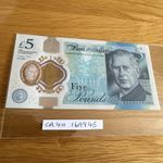 King Charles 5 POUNDS £5 NOTE UNCIRCULATED BANK of ENGLAND and Protective Sleeve