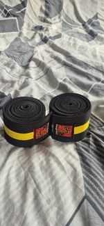 Strength Shop Thor Knee Wraps 2m Black