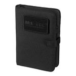 Mil-Tec Tactical Notebook Small Police Writing Pad Security Notes Notepad Black