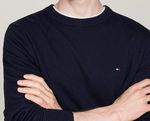 Tommy Hilfiger Flag Embroidery Crew Neck Jumper 