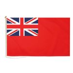 DuraFlag Red Ensign Premium Quality Boat Flag Rope and Toggle Choose Size