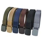 Boys Kids Belt Adjustable Children Canvas Tactical Nylon Buckle Belts Toddler UK