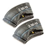 2x Heavy Duty Inner Tube 3.00-10 Bent Valve Butyl 10 Inch Mini Moto Dirt Bike