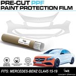 Bumper Stone Chip Guard PPF Paint Protection Film for Mercedes CLA 45 15-19