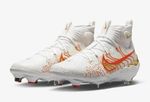 Nike Huarache Nxt Orange And Gold Baseball Cleats size 7.5