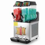 Commercial Double Tank Slush Machine 2 x 12 Litres 400x550x790mm