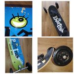 Custom Phat Trax Mountainboard – Unique Design | Off-Road Skate | Ready to Ride