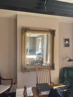 Large mirror antique vintage