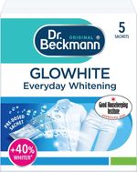 Dr. Beckmann Glow White Everyday Whitening Stain Remover Sachets 5 x 40g uk fast