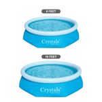 Crystals Family Swimming Pool Outdoor Garden patio Pool 8ft/10ft