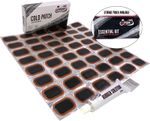 UPUMP BIKE TYRE INNER TUBE PUNCTURE REPAIR KIT - 48 PATCHES,20ML RUBBER SOLUTION