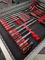 Magnetic Socket Extension Holder | Toolbox Organiser | Drawer Organiser