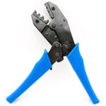 Ratchet Crimping Plier Tool Crimp insulated wire cable Terminal Crimper