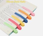 Automatic Silicone Bookmark Colorful Reading Marker Gift for Book Lovers
