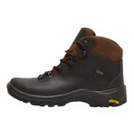 North Ridge Traverse Comfortable Leather Mid Walking Boots, Outdoor Footwear