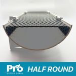 Half Round 112mm - Pro Gutter Guard (SAMPLE) - UK Guttering Leaf Guard Cover