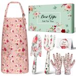 Gardening Gifts for Women Mum Christmas Prensents, 6 Pcs Garden Tools Set Friend