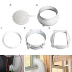 Exhaust Hose Portable Air Conditioner AC Vent Adapter Connector Set 5 Types