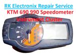  KTM 690 990 Speedometer Instrument Cluster Dashboard Clock Repair Service 
